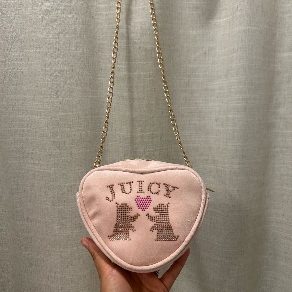 Juicy Couture Blush Pink Crossbody Bag